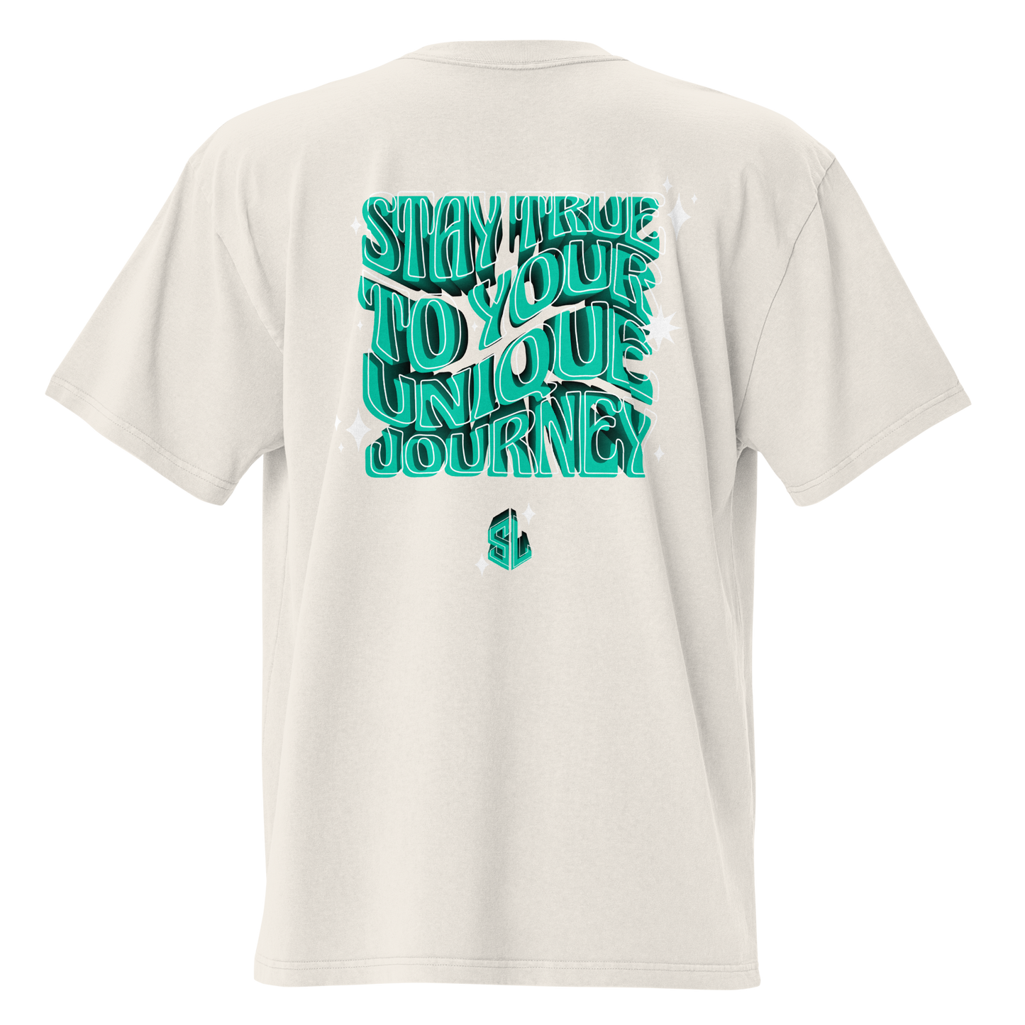 SuperLa [Retro 2] Oversized Tee - Emerald Green